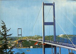İstanbul Boğaz Köprüsü Kartpostal KRT19336 - Gökçekoleksiyon