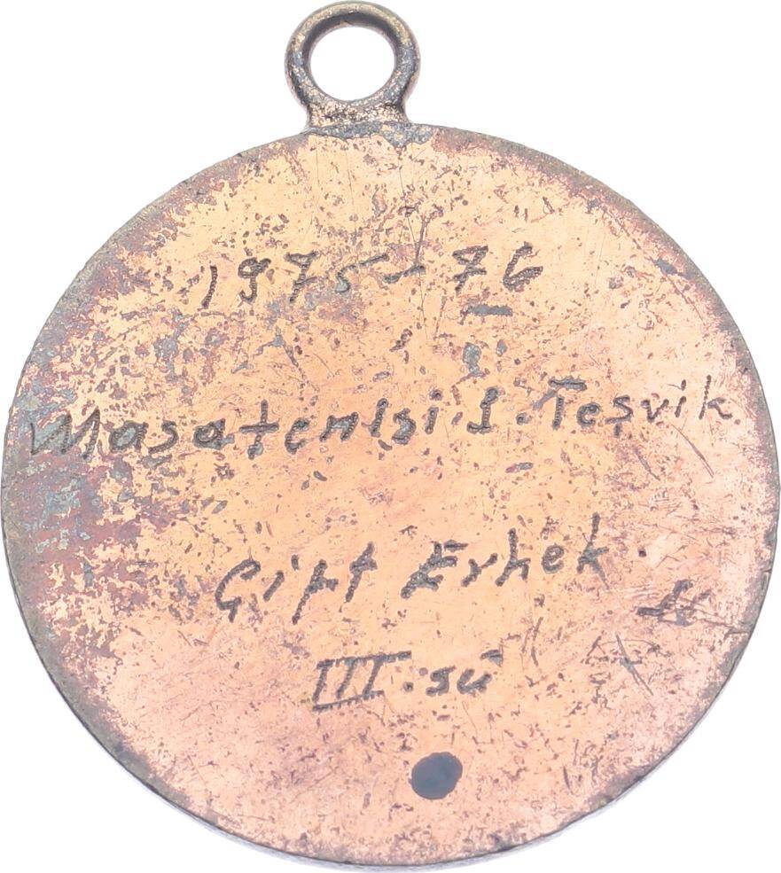 İstanbul Bölge Başkanlığı Beden Terbiyesi Madalya MVM2123 - 2