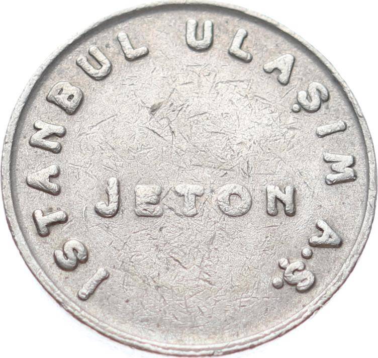 İstanbul Büyükşehir Belediyesi İstanbul Ulaşım A.Ş. Nikel Jeton JTF714 - 2