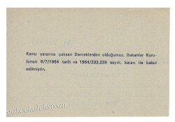 İstanbul Çocuk Hastanesi Yardım Derneği Makbuzu EFM697 - 2