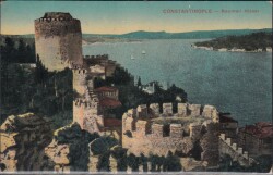 İstanbul Constantinople - Rumeli Hisarı KRT6496 - Gökçekoleksiyon