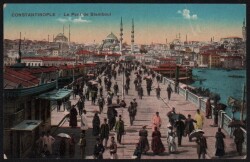 İstanbul Galata Köprüsü KRT6049 - Gökçekoleksiyon
