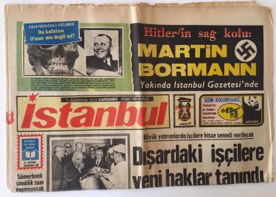 İstanbul Gazetesi 1 Ağustos 1973 - Yurt Dışındaki İşçilere Yeni Haklar Tanındı GZ11740 - 1
