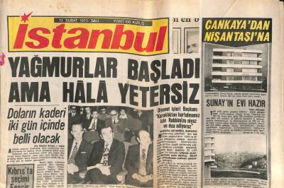 İstanbul Gazetesi 13 Şubat 1973 - Doların Kaderi İki Gün İçinde Belli Olacak GZ109812 - 1