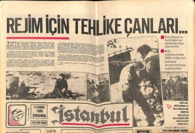 İstanbul Gazetesi 13 Şubat 1980 - İstanbulda 20 Bin Ton Sanayi Yakıtı Dağıtıldı GZ87111 - 1