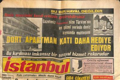 İstanbul Gazetesi 18 Şubat 1973 - Atina Cuntasının Öğrencilerle Başı Dertte GZ109810 - 1