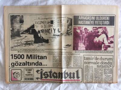 İstanbul Gazetesi 18 Şubat 1980 - Matthoefer 1 Milyar Dolar Kredi İle Geldi GZ73293 - 1