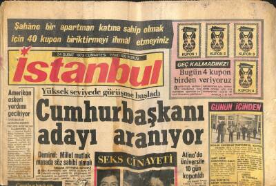 İstanbul Gazetesi 24 Şubat 1973 - Demirel Millet Mutlak Manada Söz Sahibi Olmalı GZ109813 - 1