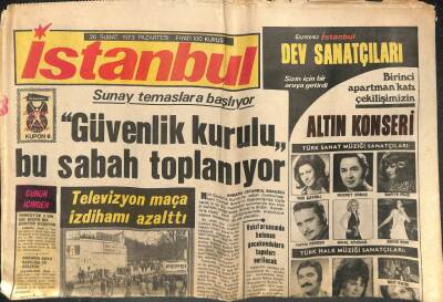 İstanbul Gazetesi 26 Şubat 1973 - Atatürkün Vasiyetnamesi İle İnönüyü Tasfiye Çabaları GZ109804 - 1