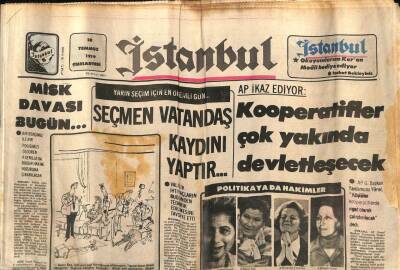 İstanbul Gazetesi 28 Temmuz 1979 - Muhammed Ali Clay Şimdide Reklam Yıldızı Oldu GZ81523 - 1
