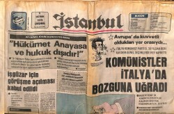 İstanbul Gazetesi 6 Haziran 1979 - Komünistler İtalyada Bozguna Uğradı GZ103825 - 2