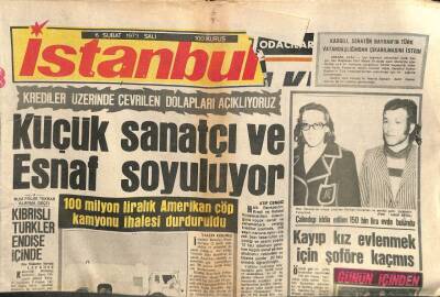 İstanbul Gazetesi 6 Şubat 1973 - General İsmail Hakkı Talay Vefat Etti GZ109867 - 1