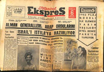 İstanbul Gazetesi Ekspres Eki 14 Ağustos 1952 - Ayakkabı İşçisine Rahat , Huzur Yok ! GZ83078 - 1