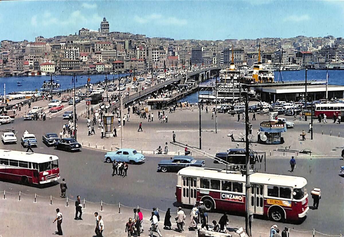 İstanbul Kartpostal (Küçük Boy) KRT23805 - 1