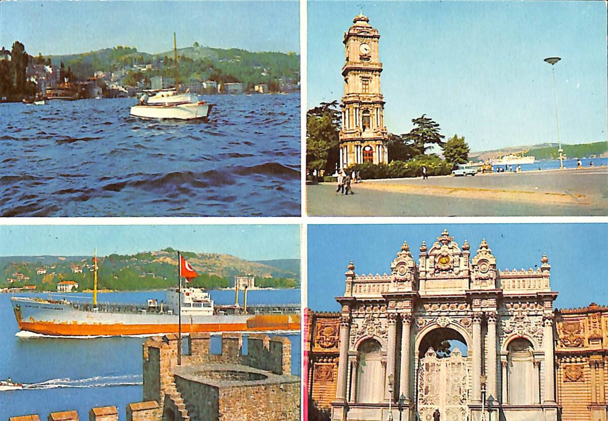 İstanbul Kartpostal (Küçük Boy) KRT23806 - 1