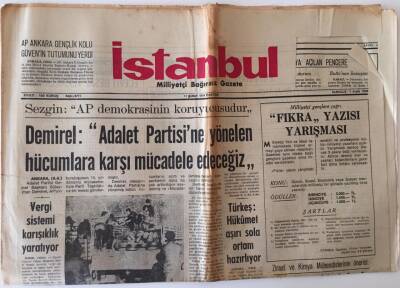 İstanbul Milliyetçi Bağımsız Gazete 11 Şubat 1974 - Y.Öğretim Kurulu İki Yıllık Ön Lisans Okulları Açılacak GZ11774 - 1