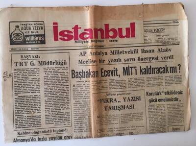 İstanbul Milliyetçi Bağımsız Gazete 13 Şubat 1974 - Son 52 Yıl İçinde 7 Genel 25 Özel Af Kanunu Çıkarıldı GZ11778 - 2