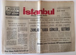 İstanbul Milliyetçi Bağımsız Gazete 27 Şubat 1974 - Zamlar Kara Günler Getirdi GZ11761 - 2