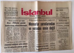 İstanbul Milliyetçi Bağımsız Gazete 4 Şubat 1974 - İstanbul Trafiğinin Nefes Alması Gerekiyor GZ11767 - 2