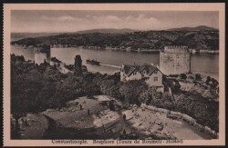 İstanbul Rumeli Hisarından Boğazın Görünümü KRT6233 - Gökçekoleksiyon