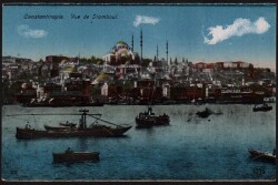 İstanbul Süleymaniye Camii Uzaktan Görünüm KRT6042 - Gökçekoleksiyon