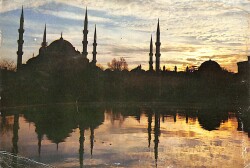 İstanbul Sultanahmet Cami Temalı Kartpostal KRT3794 - Gökçekoleksiyon