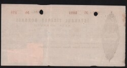 İstanbul Ticaret Borsası 1962 Yılı Kasa Makbuzu EFM430 - 2
