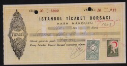 İstanbul Ticaret Borsası 1963 Yılı Kasa Makbuzu EFM449 - 1