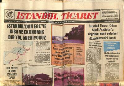 İstanbul Ticaret Gazetesi 14 Aralık 1979 - Florya Sahil Yolunda Sirkeci-Zeytinburnu Arasına Bir Orta Röfüj Yapılması İsteniyor GZ122268 - 1