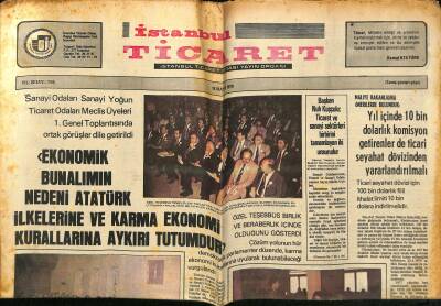 İstanbul Ticaret Gazetesi 18 Mayıs 1979 - Libya Ticaret Heyeti İle Görüşmeler Olumlu Geçti - Seka Sarı Okul Defteri Kağıdı İçin Sipariş Alıyor GZ122260 - 1