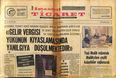 İstanbul Ticaret Gazetesi 19 Ocak 1979 - Yeni İthalât Rejiminde İthalâtçılara Çeşitli Kolaylıklar Sağlanacak GZ122250 - 1