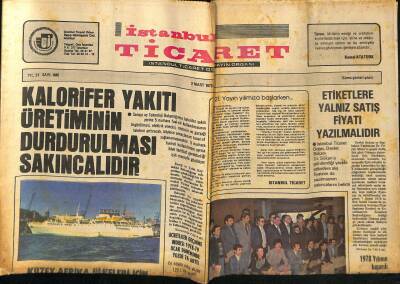 İstanbul Ticaret Gazetesi 2 Mart 1979 - Pakistan Büyükelçisi Odamızı Ziyaret Etti - Kalorifer Yakıtı Üretiminin Durdurulması Sakıncalıdır GZ122265 - 1