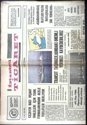 İstanbul Ticaret Gazetesi 5 Ocak 1979 - Kuveyt, Irak ve Tunusta Yeni İhale Alındı GZ122322 - 1