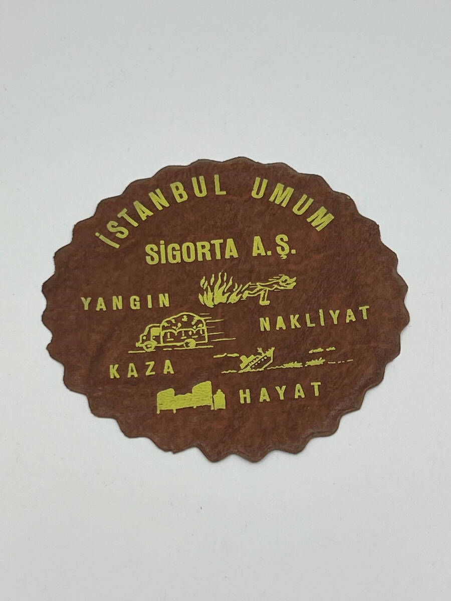 İstanbul Umum Sigorta A.Ş. Naylon Çay Tabağı Altı AOB4293 (N) - 1