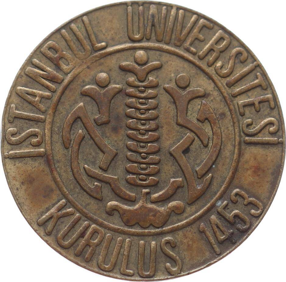 İstanbul Üniversitesi Ünyek Pirinç Jeton JTF716 - 1
