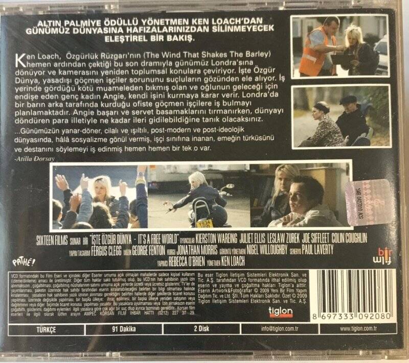 İşte Özgür Dünya VCD Film VCD6784 - 2