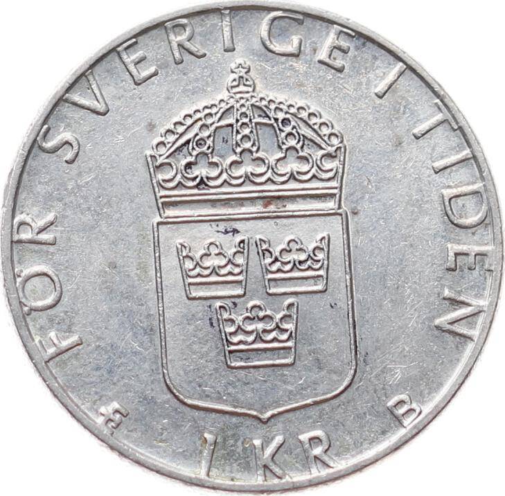 İsveç 1 Krona 1999 ÇÇT *Carl XVI Gustaf* YMP11017 - 1
