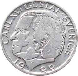 İsveç 1 Krona 1999 ÇÇT *Carl XVI Gustaf* YMP11017 - 2