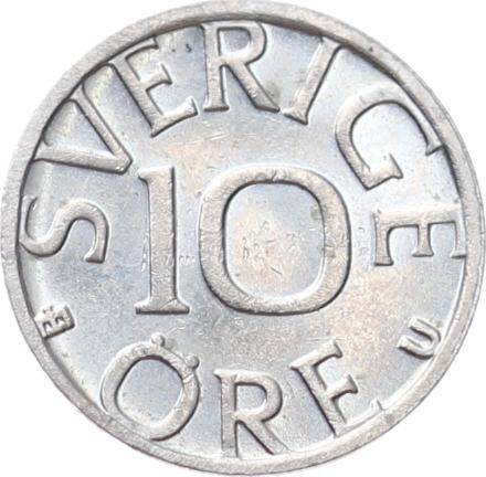 İsveç 10 Ore 1983 ÇÇT *Carl XVI Gustaf* YMP11008 - 1