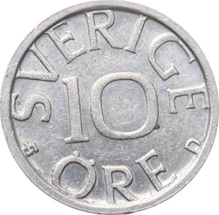 İsveç 10 Ore 1987 ÇÇT *Carl XVI Gustaf* YMP11010 - 1