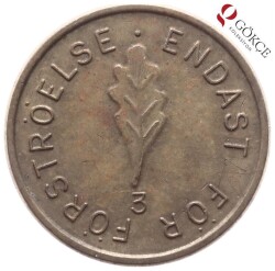 İsveç Jeton Swedish Arcade Game Token Endast För Förströelse JTF277 - Gökçekoleksiyon