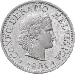 İsviçre 10 Rappen 1981 ÇT YMP10993 - 2