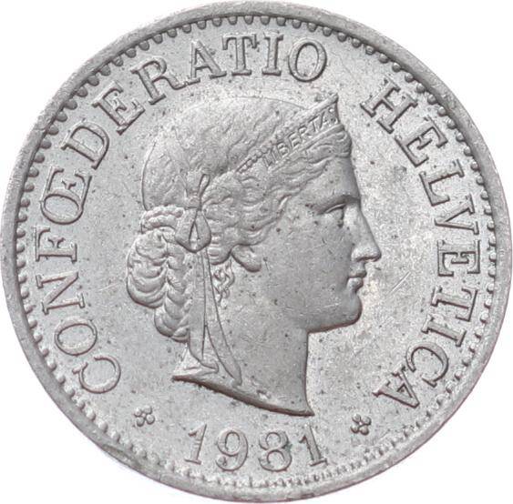 İsviçre 10 Rappen 1981 ÇT YMP10993 - 2
