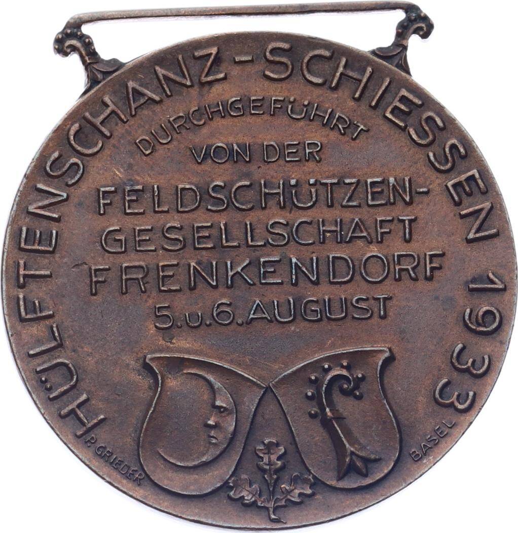 İsviçre 1933 Yılı Basel-Land Hatıra Madalyası MVM2085 - 2