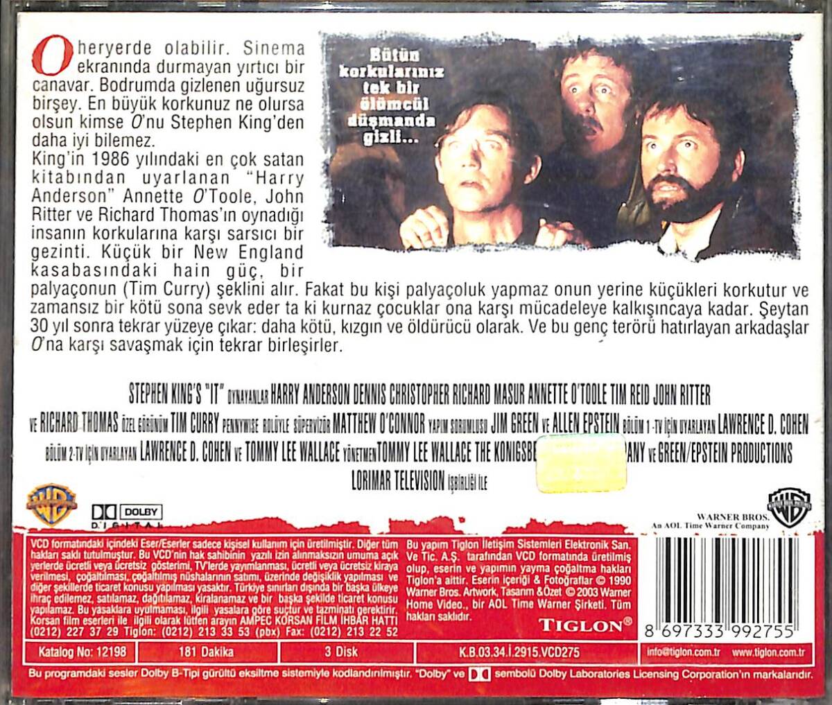 IT VCD Film (İkinci El - 10/7) VCD26459 - 2