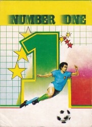 İtalya Futbolcu Number One Karikatür Kartpostal KRT10086 - Gökçekoleksiyon