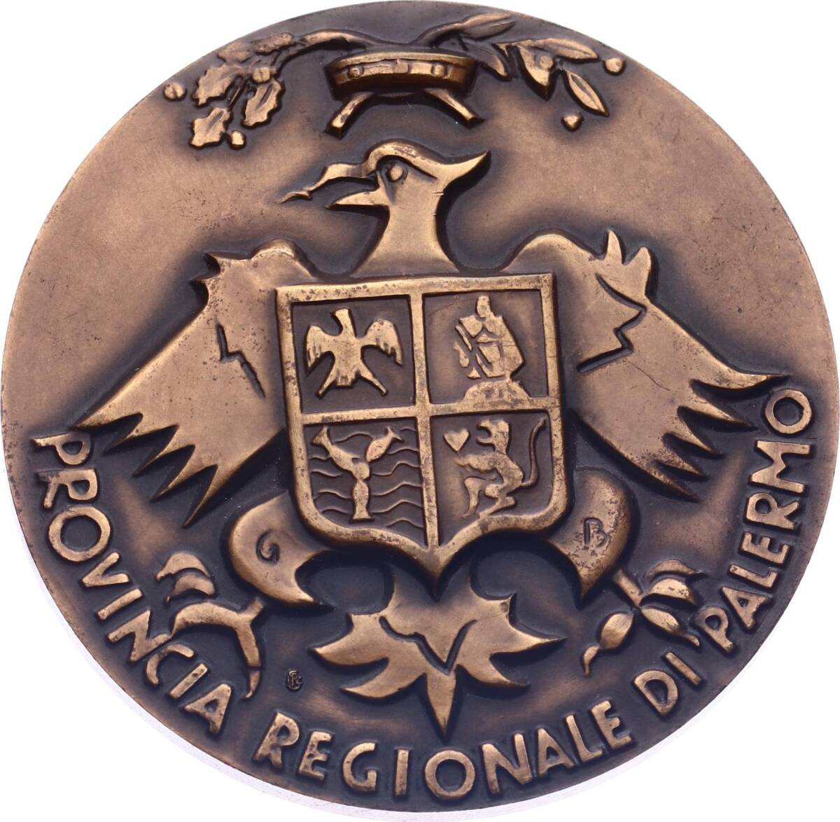 İtalya Palermo İnsanlara ve Çevreye Hizmet Madalyonu MVM2062 - 1
