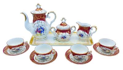 İtalyan Porselen Çay Kahve Takımı AOB1931 - 1