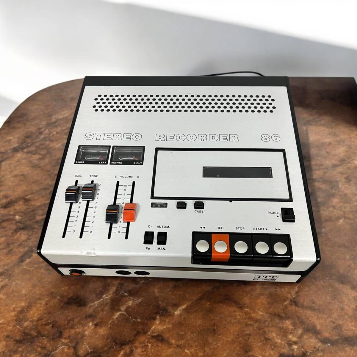 ITT SCHAUB - LORENZ SteroRecorder 86 Anfi Çıkıışlı Antika Nostalji Teyip RDY78 - 3