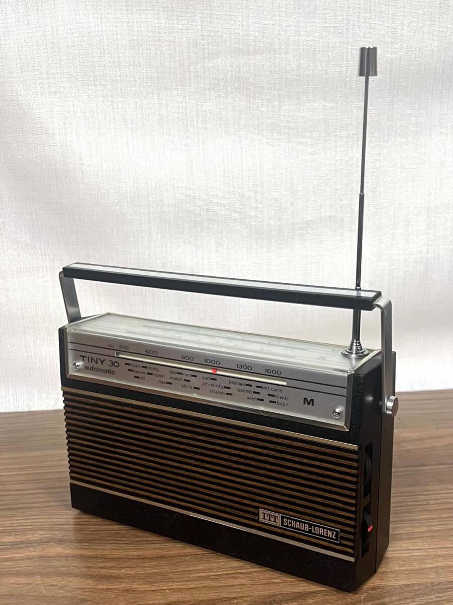 ITT SCHAUB - LORENZ TINY 30 Automatic Antika Nostalji Radyo RDY87 - 2